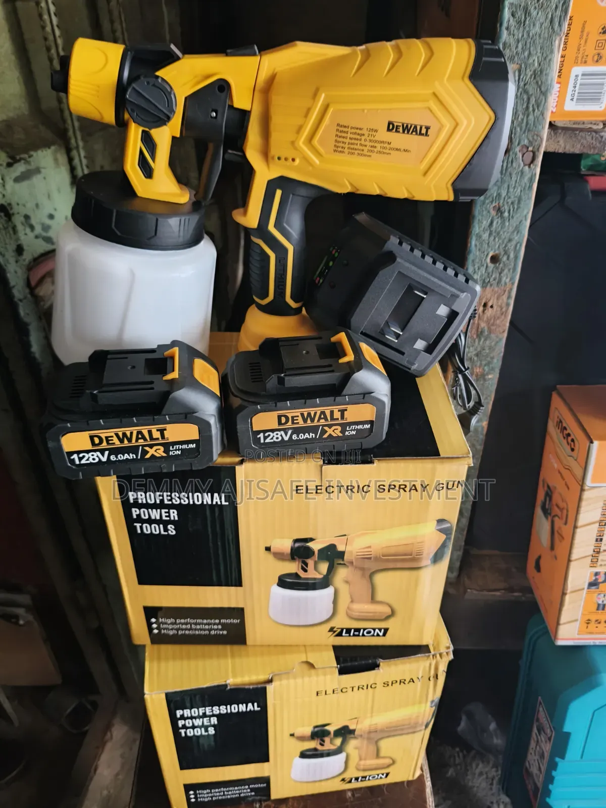 Cordless Spray Gun (Dewalt)