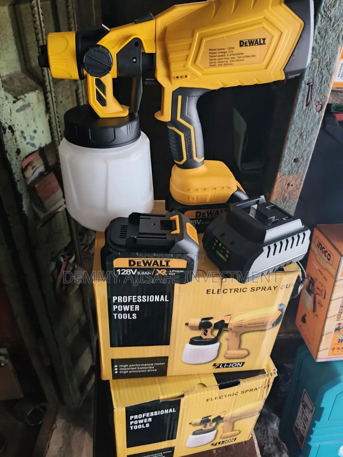 Cordless Spray Gun (Dewalt)