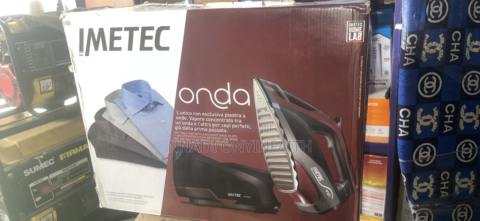 Industrial Steaming Iron