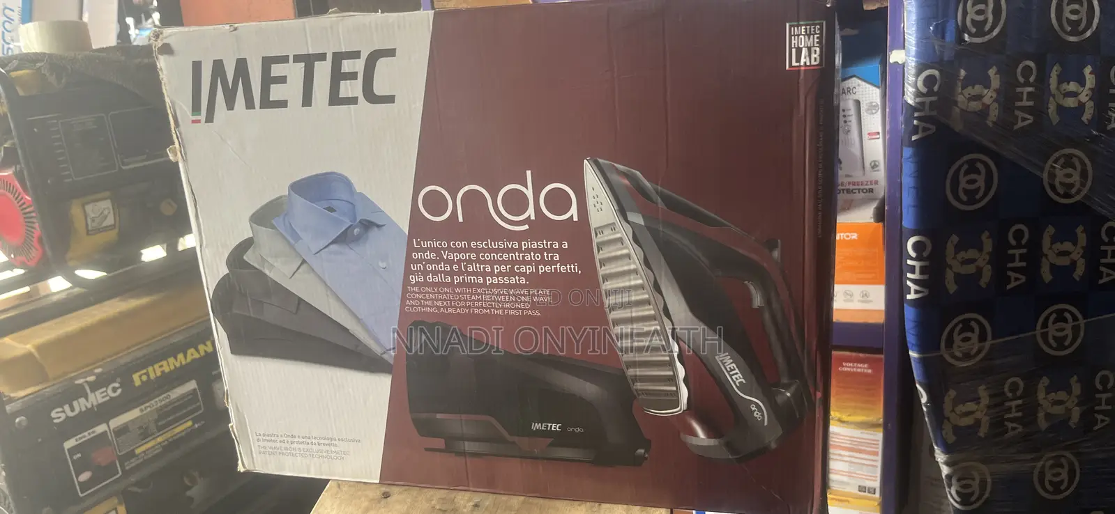 Industrial Steaming Iron
