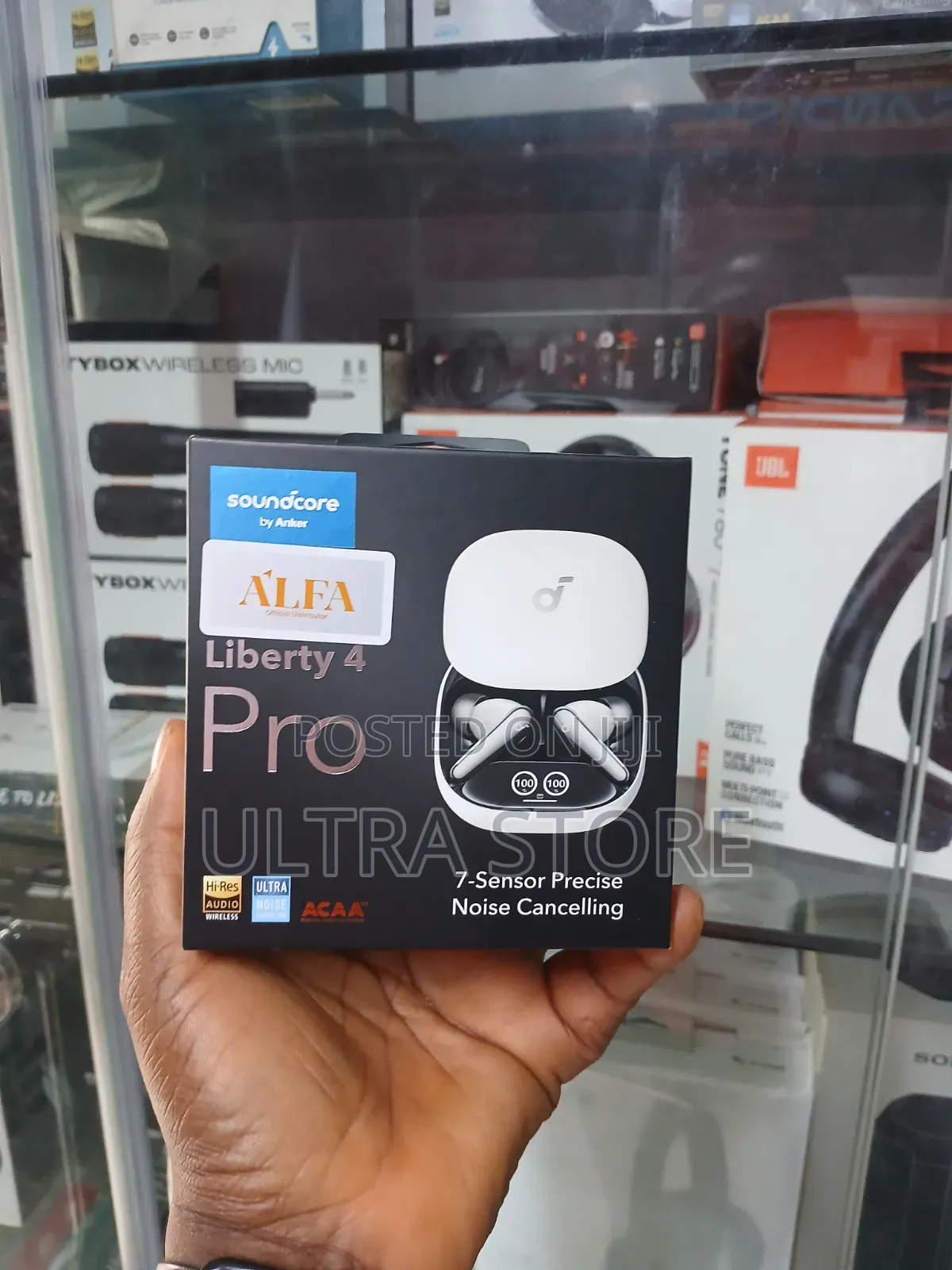 Anker Soundcore Liberty 4 Pro Noise Cancelling Wireless Earbuds
