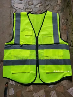 Neon Yellow Safety Vest