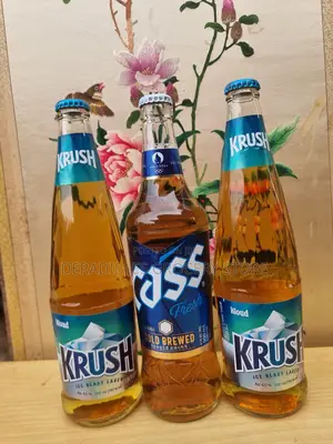 Korean Beer ( Cass and Krush)
