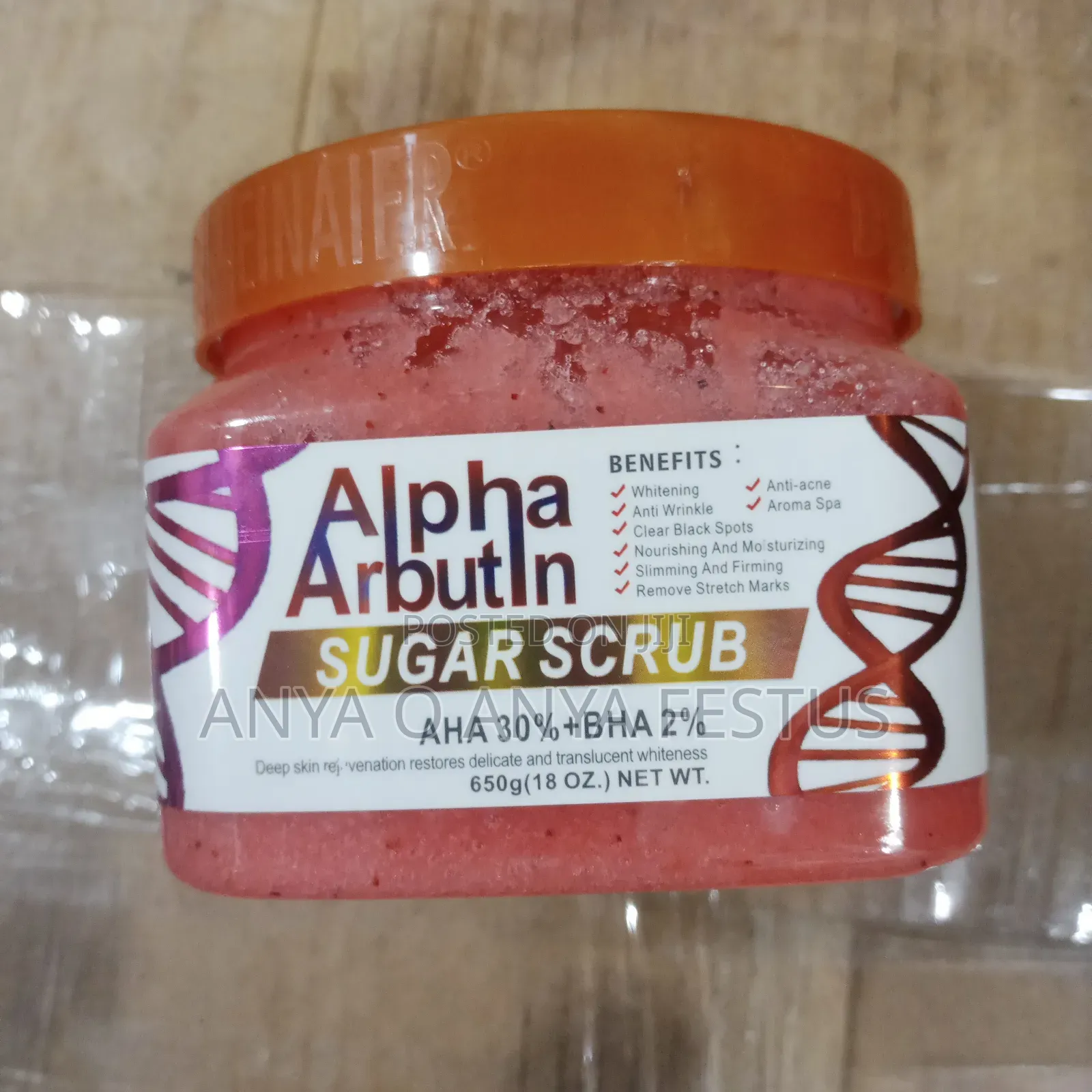 Alpha Arbutin Scrub