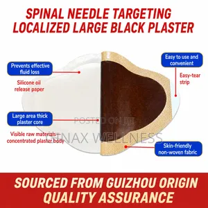 Extra-Large Lumbar Spine Pain Relief Patch (10 Pieces Per Pack)