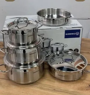 Pure Korkmaz Stainless Steel Cookware Sets