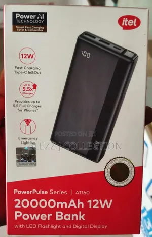 Itel Power Bank 12w