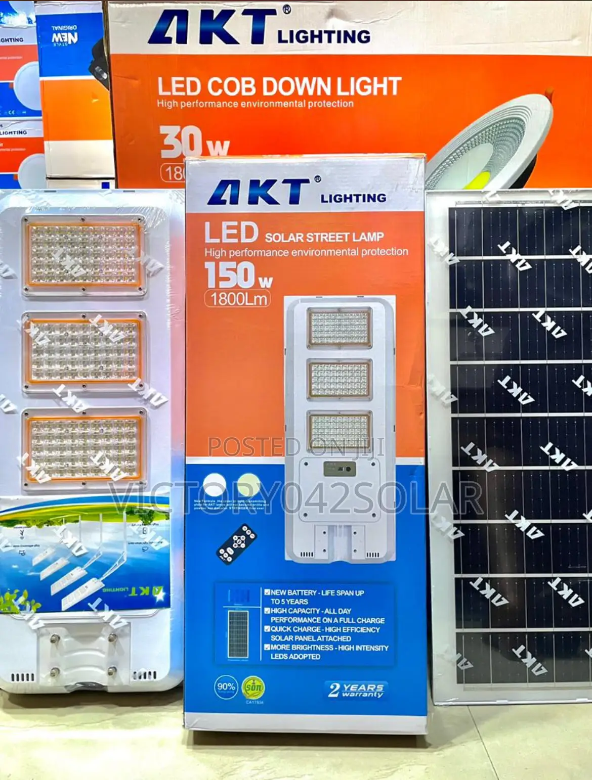 150w Solar Street Light Available Dm
