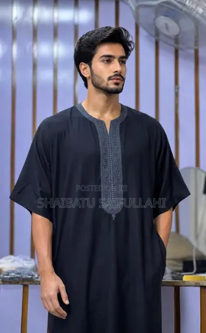 Pure Cotton Short Sleeves Jallabiyya