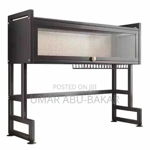 85cm Kitchen Sink Rack Counterto Box Dust-Proof Drying Rack