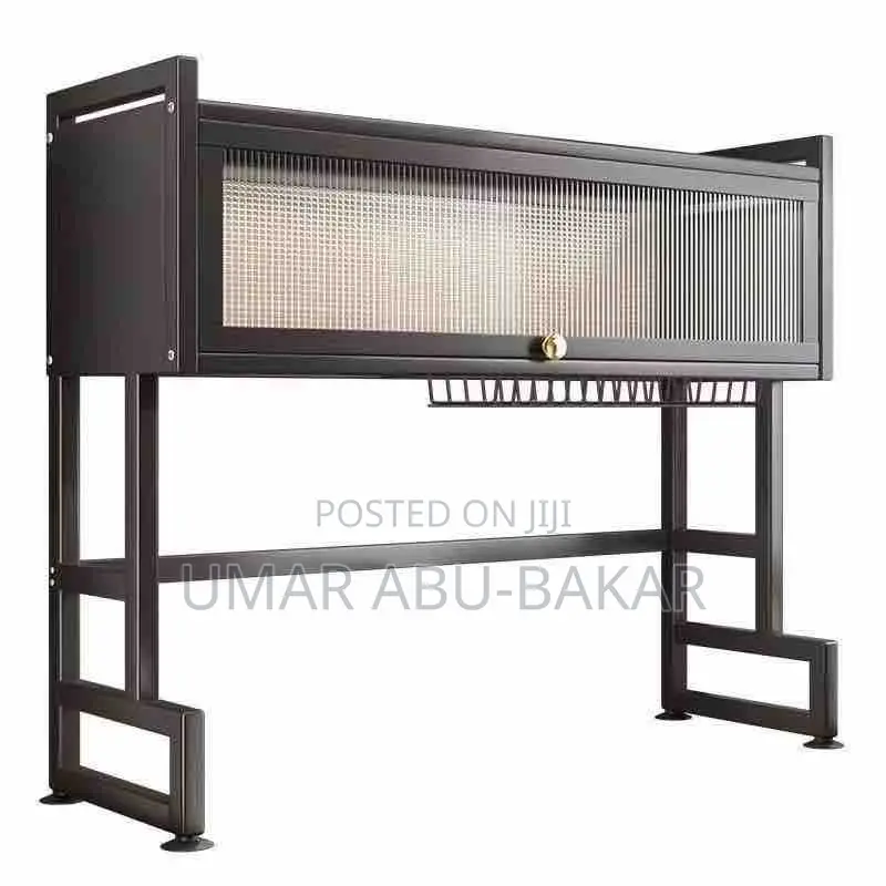 85cm Kitchen Sink Rack Counterto Box Dust-Proof Drying Rack
