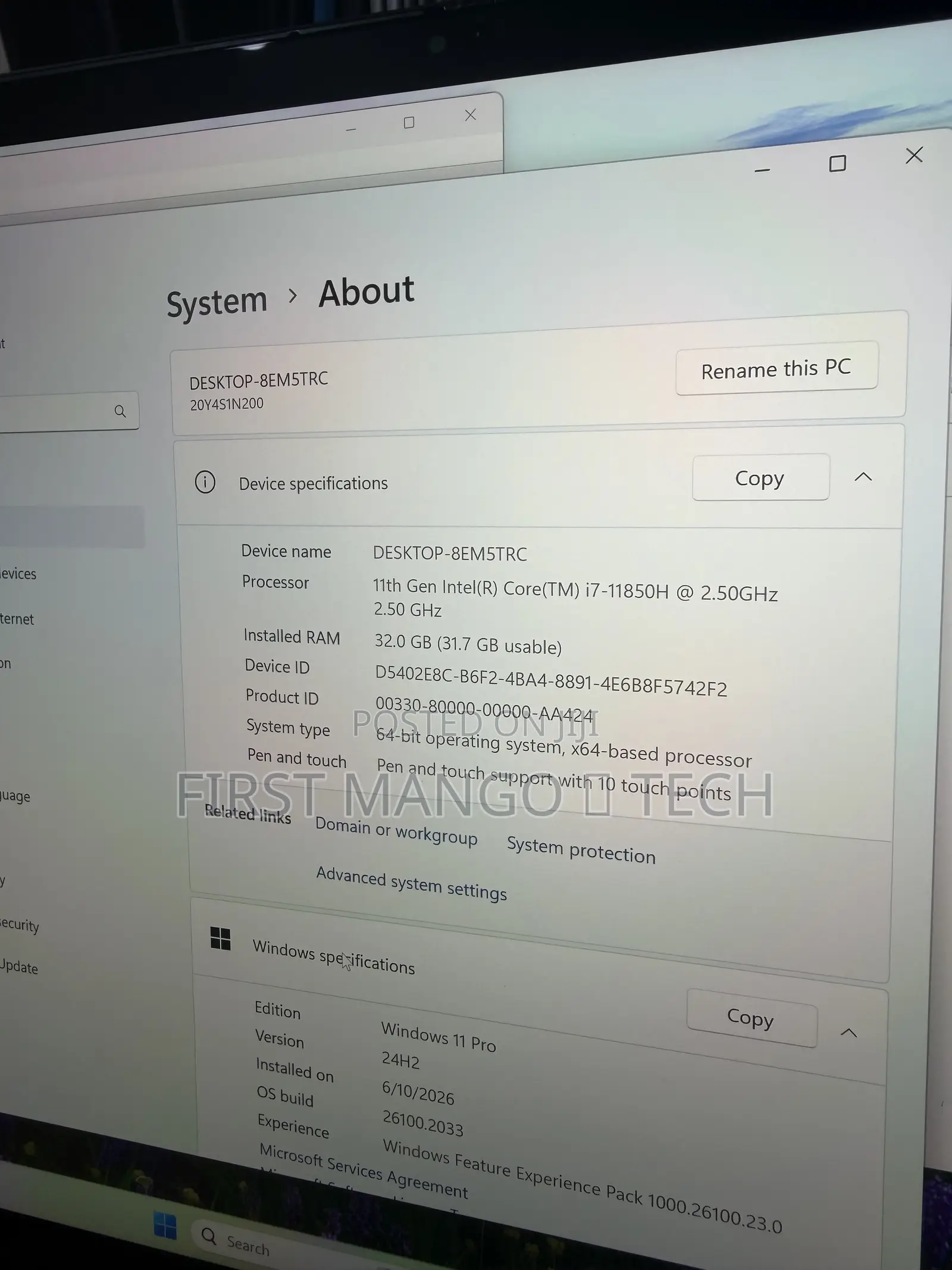 Laptop Lenovo ThinkPad P1 Gen4 32GB Intel Core i7 SSD 1T