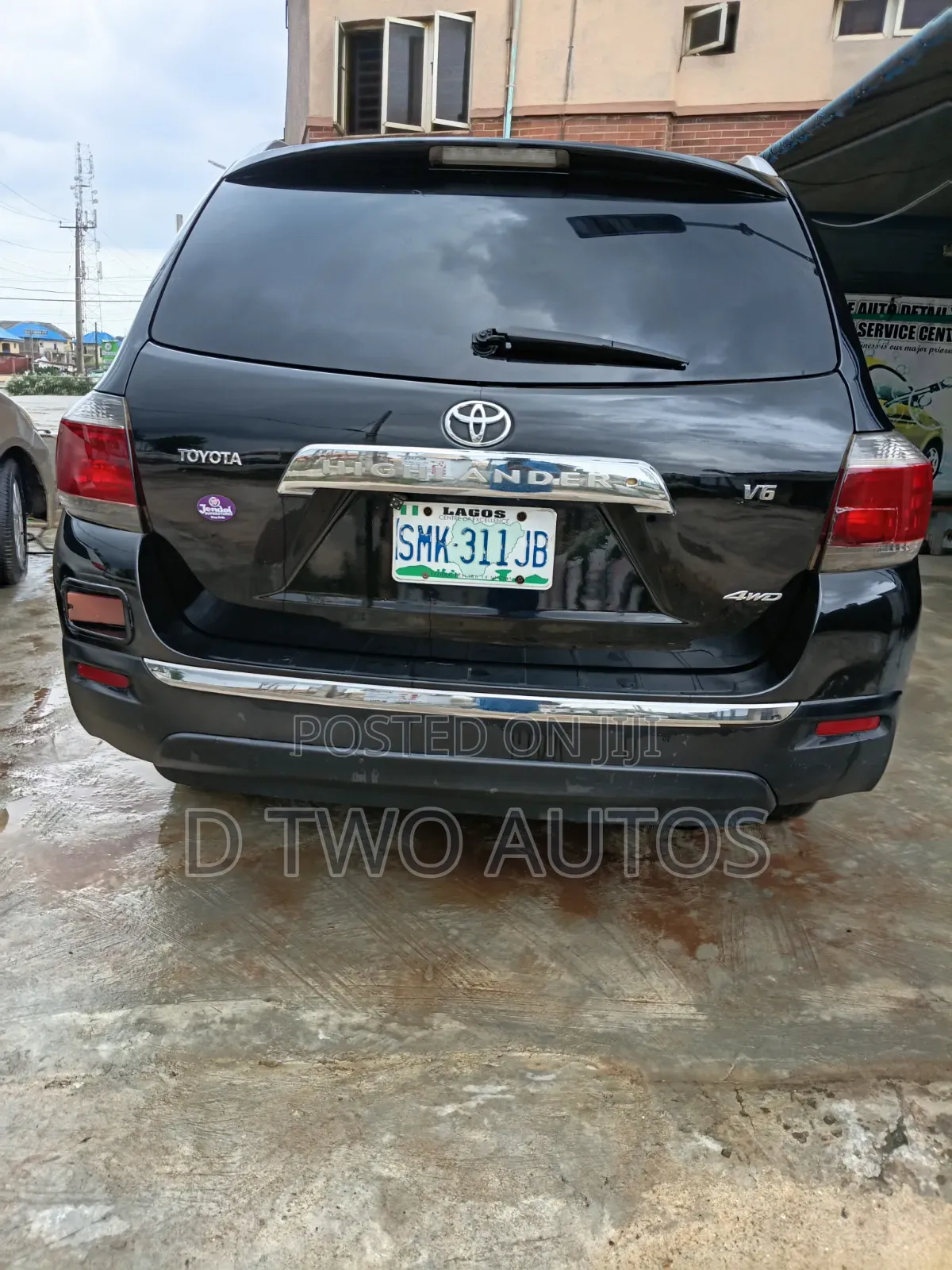 Toyota Highlander SE 2011 Black