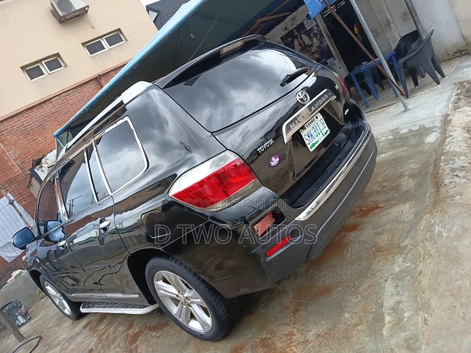 Toyota Highlander SE 2011 Black
