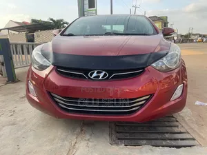 Hyundai Elantra 2013 Red