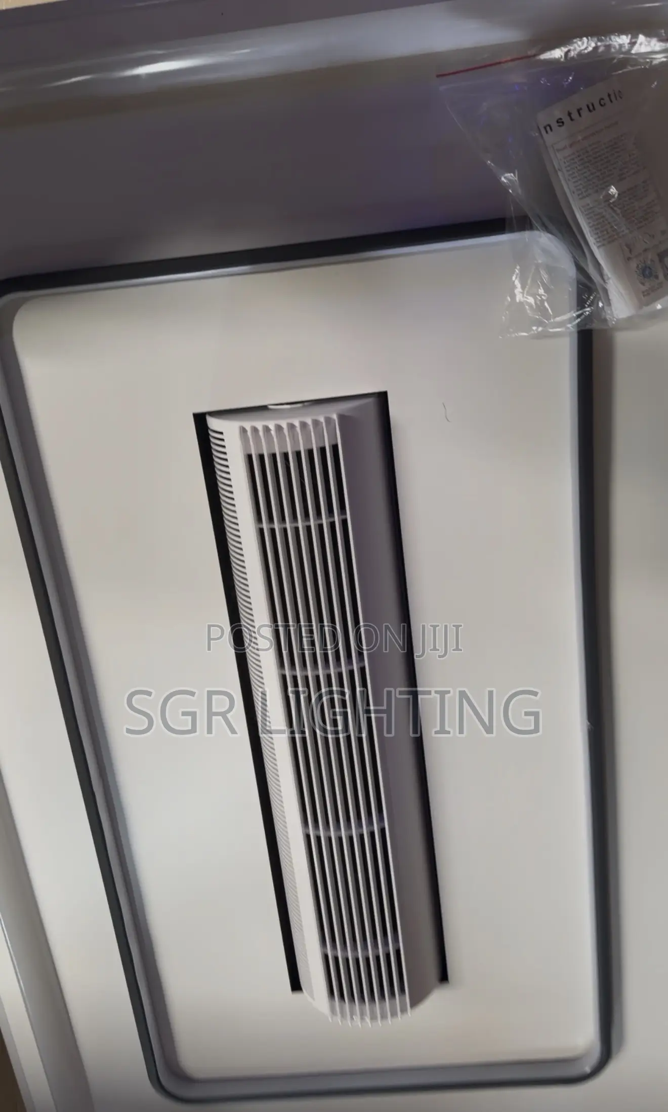 Modern Invisible Bladeless Led Ceiling Light