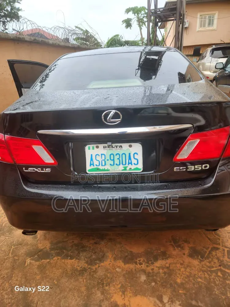 Lexus ES 350 2008 Black