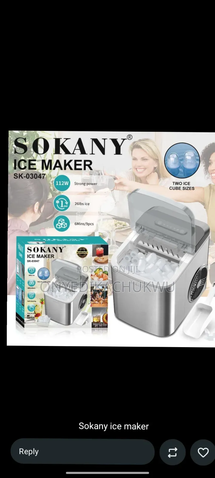 Sokany Ice Maker