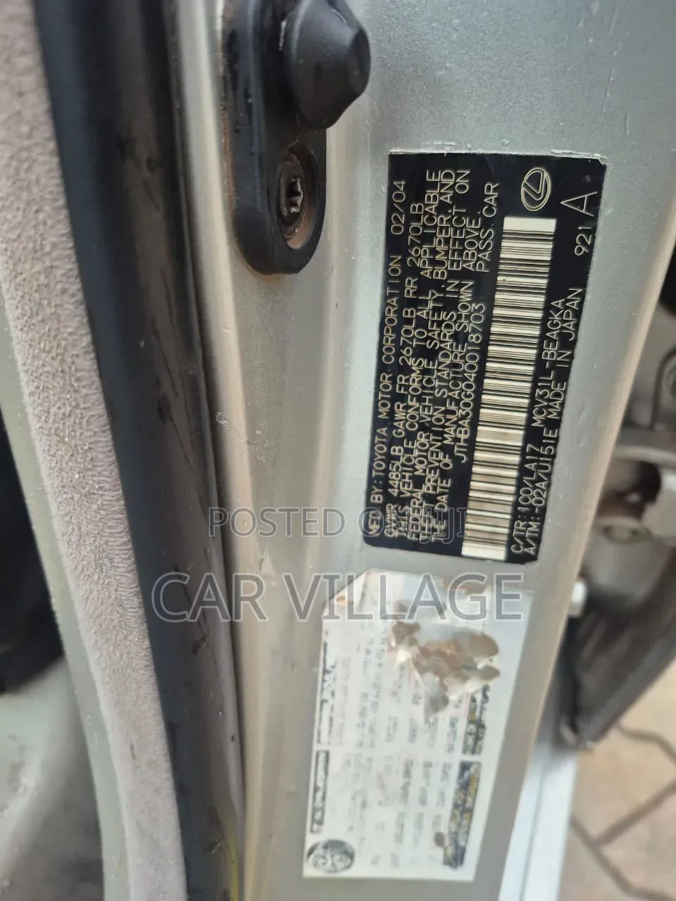 Lexus ES 330 2005 Silver