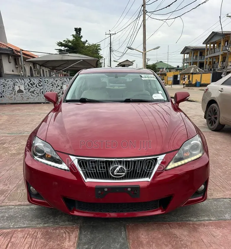 Lexus IS 2012 Red