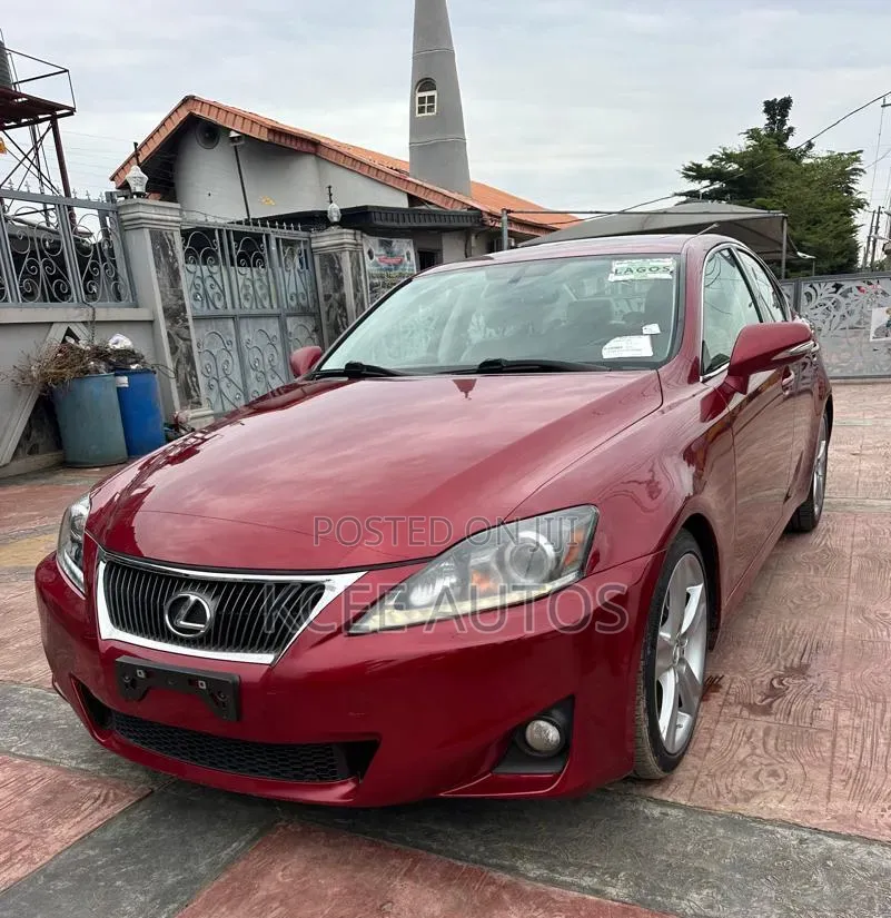 Lexus IS 2012 Red