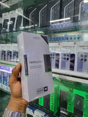 New Infinix Note 60 Pro 256 GB Black