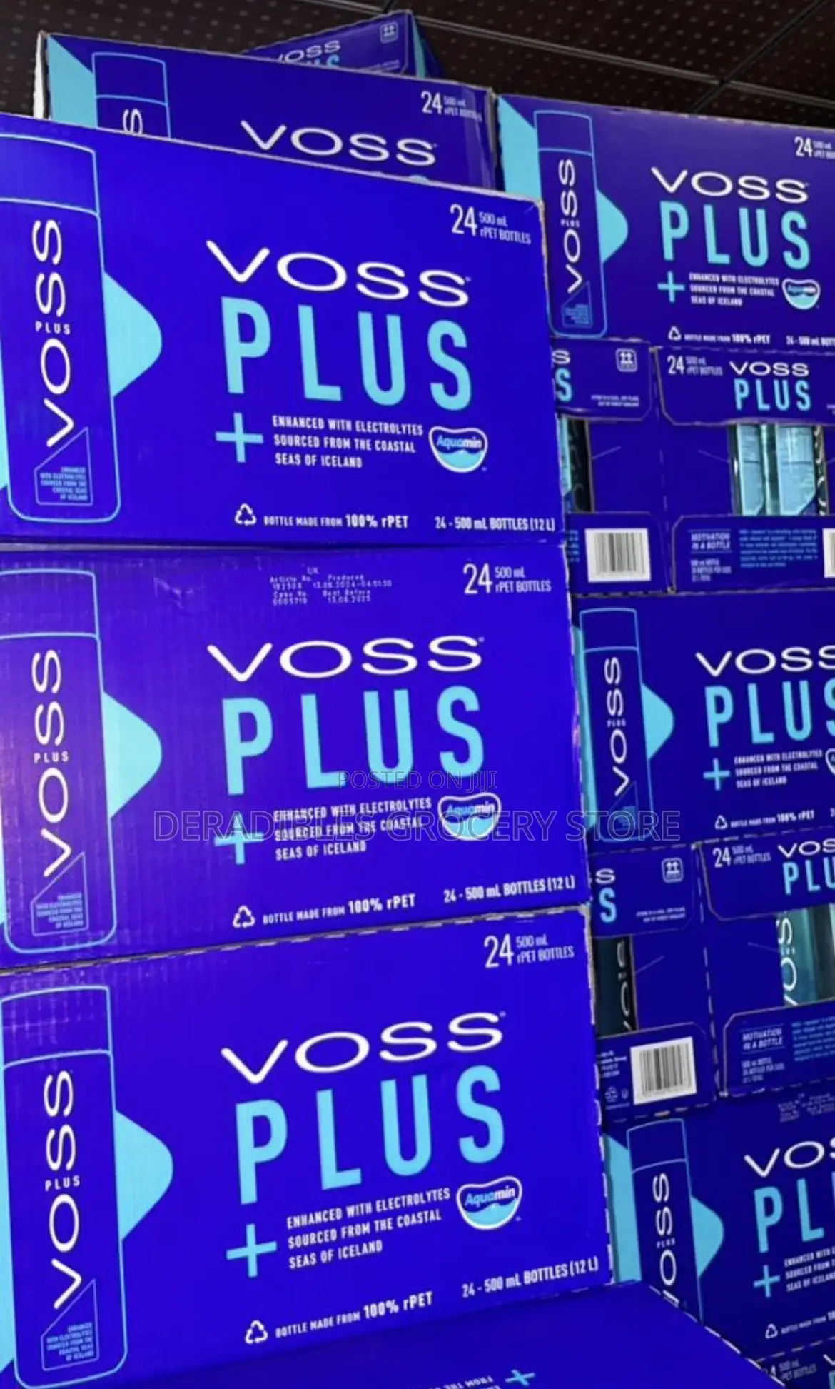 Voss Plus + Artesian Water Infused With Aquamin