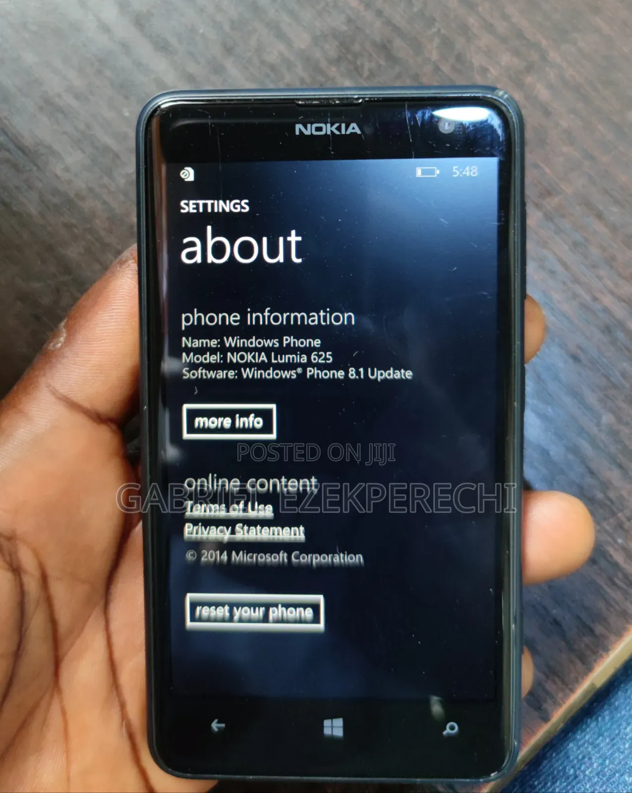 Nokia Lumia 625 8 GB Black