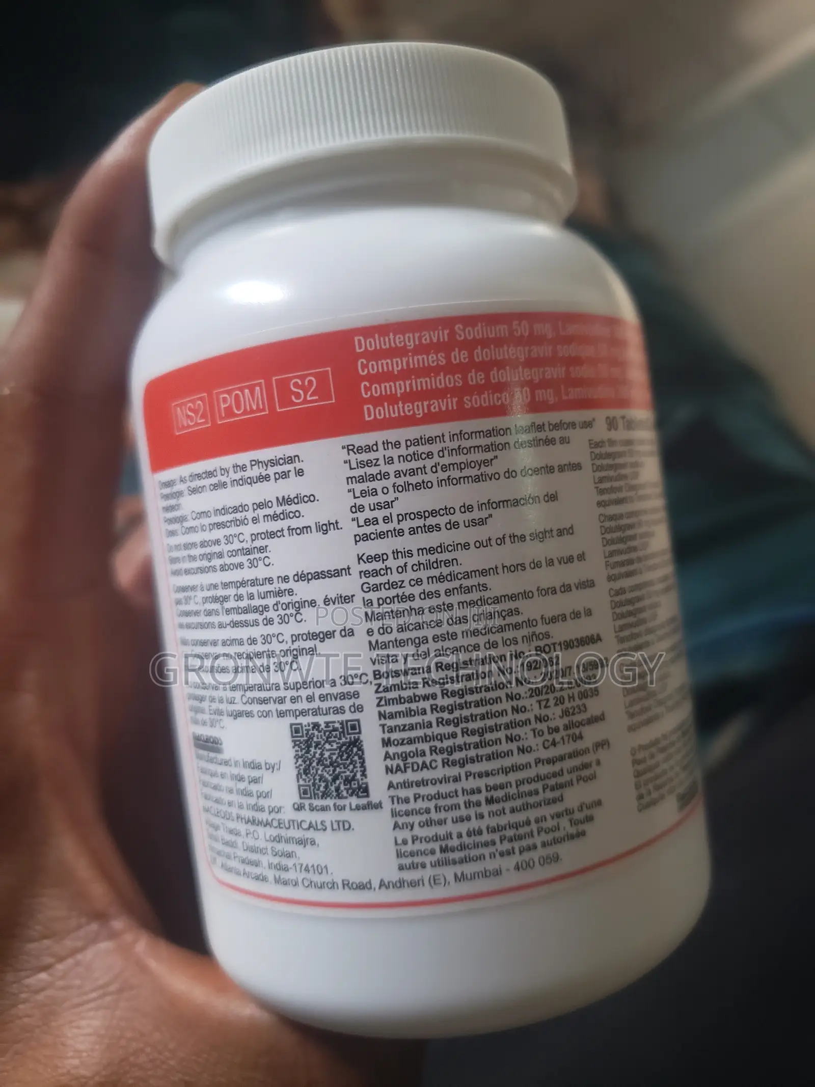 Post Exposure Prophylaxis (Pep) Full Bottle