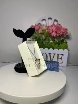 Heart Ring Stainless Steel Necklace (Boxed)