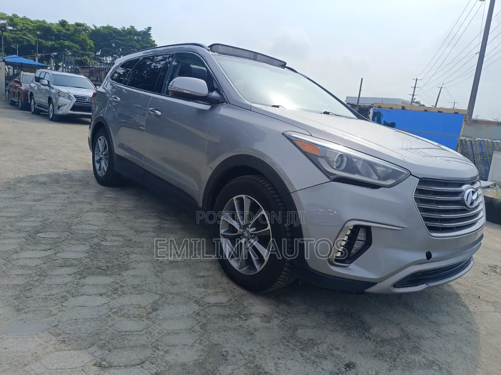 Hyundai Santa Fe 2017 Silver