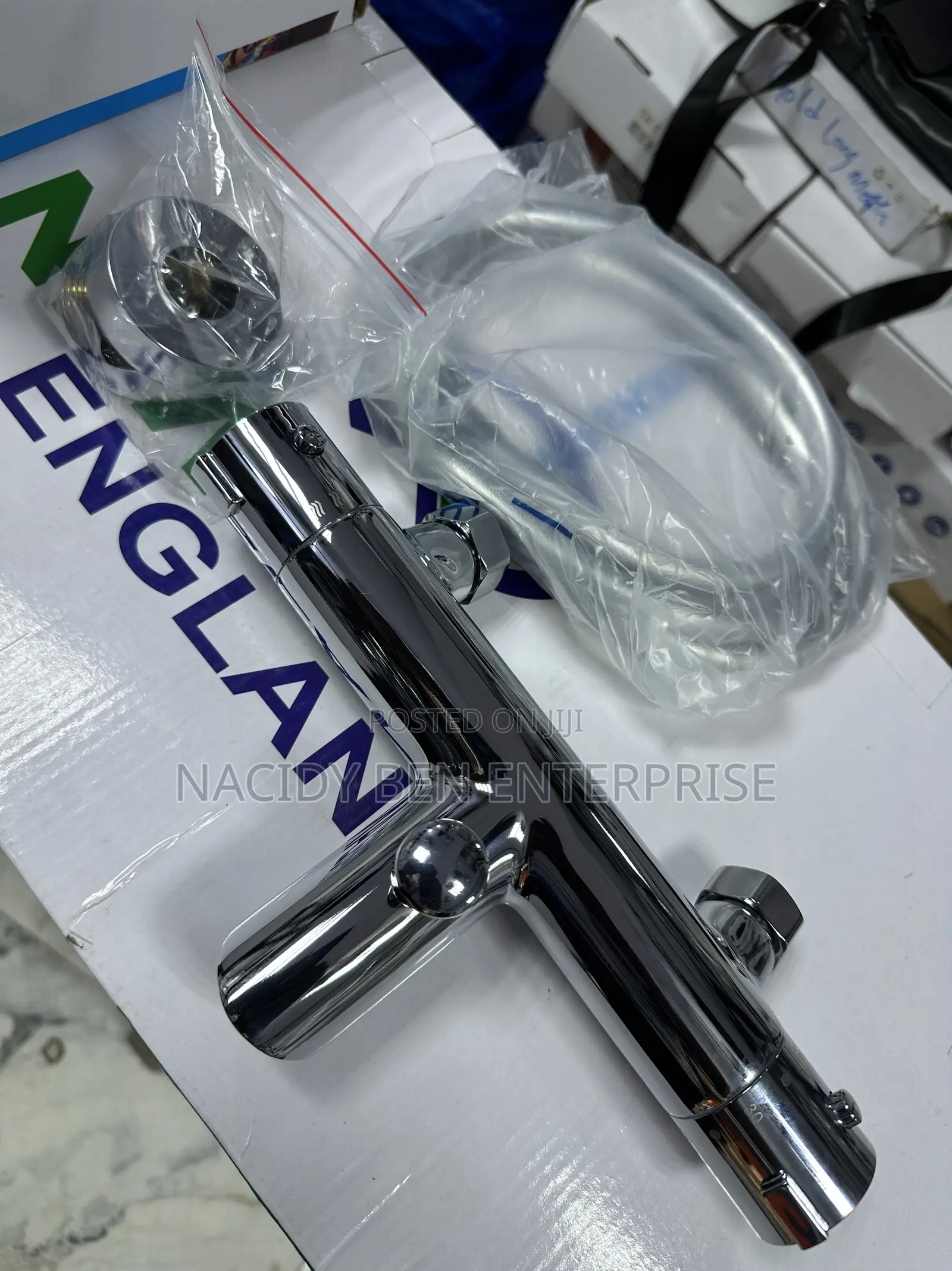 Thermostatic Chrome Shower Mixer