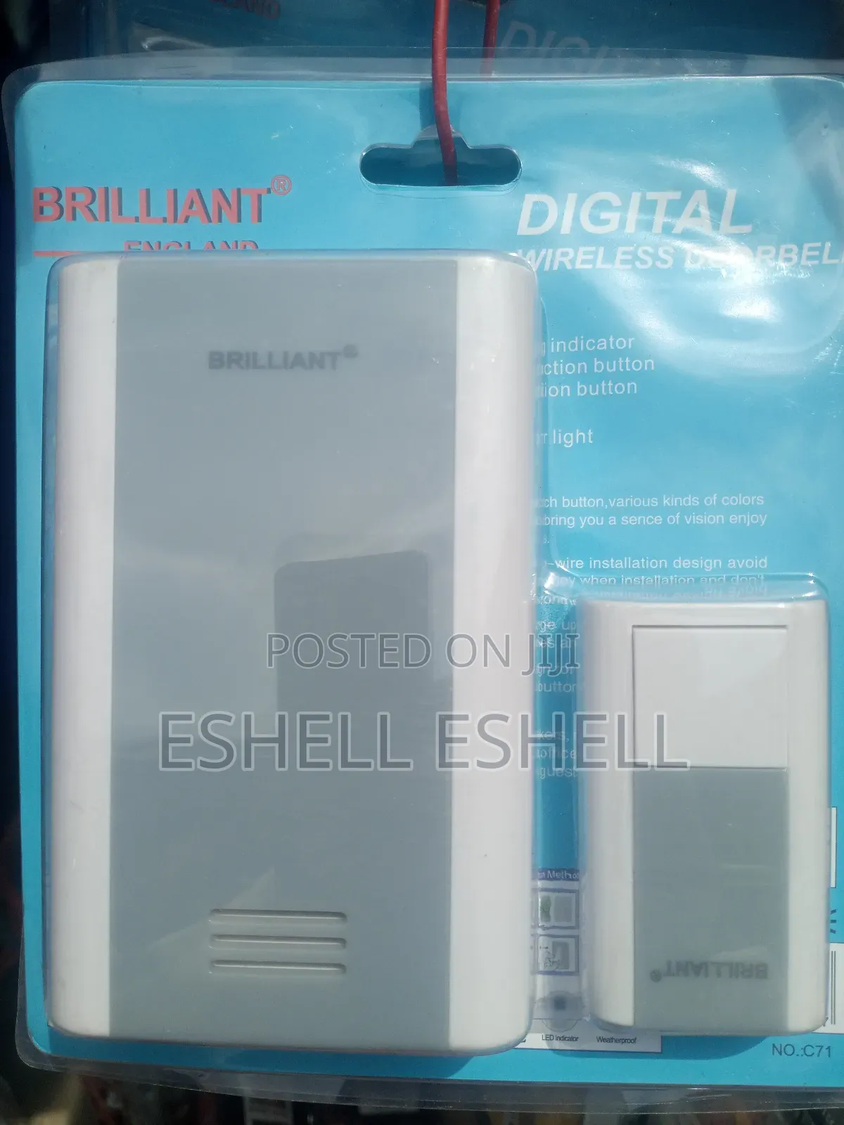 Brilliant Wireless Door Bell