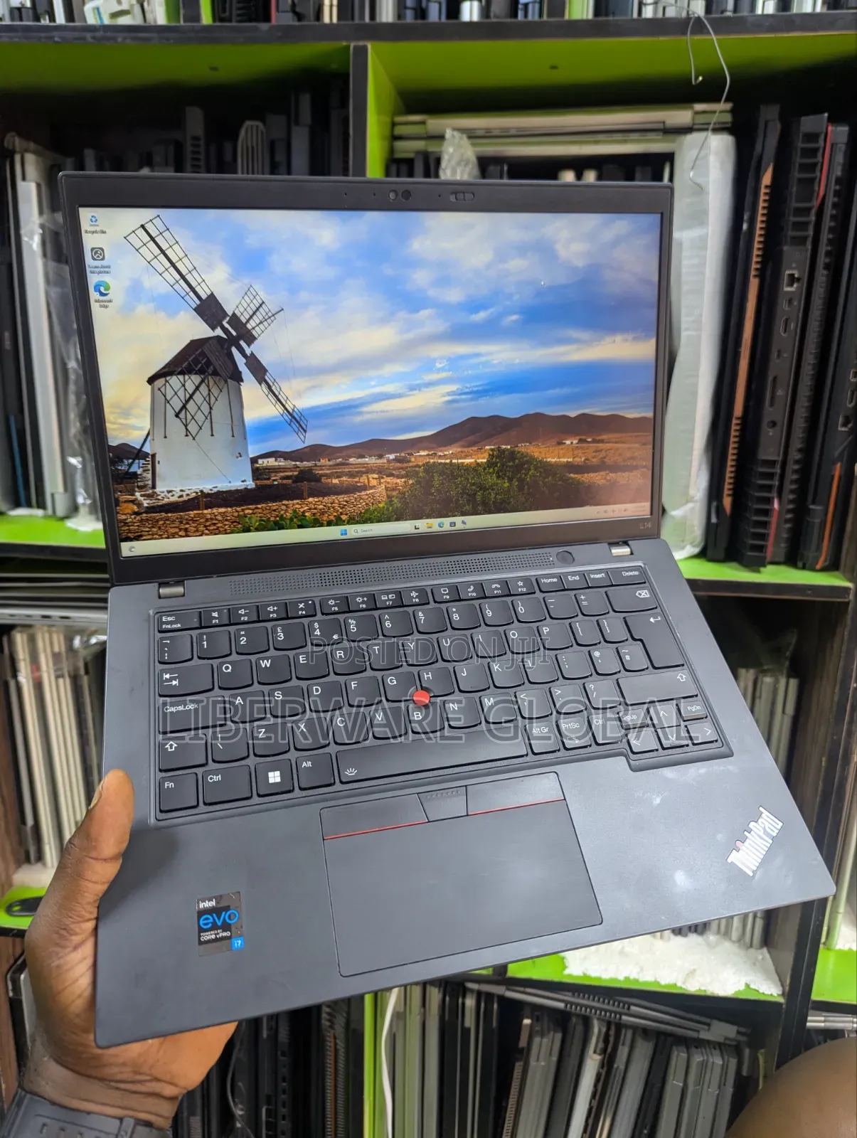 Laptop Lenovo ThinkPad L14 16GB Intel Core i7 SSD 256GB
