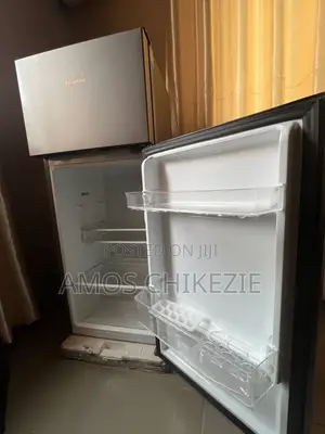 Hisense Double Door Refrigerator 124l
