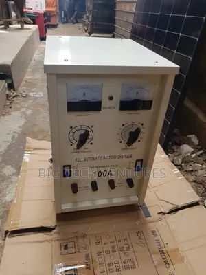 This Is a 100a Full Automatic Industrial Battery Charger With a Charge