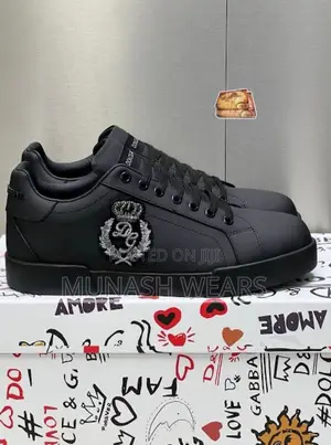 Dolce Gabbana Leather Sneakers 40-46 Available