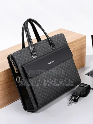 Luxurious Antitheft Pinlock Large Capacity Business Briefcase Laptop