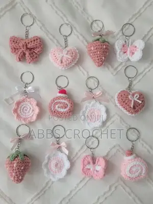 Handmade Crochet Keychain