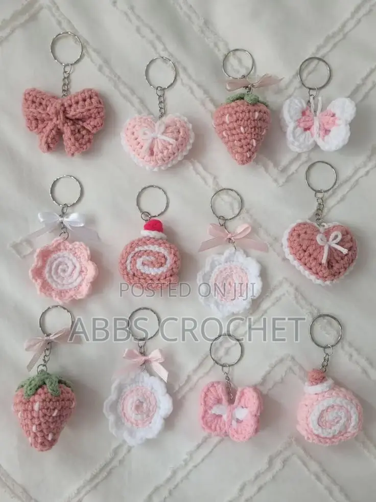 Handmade Crochet Keychain