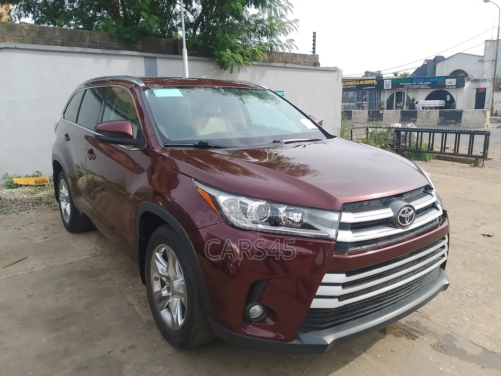 Toyota Highlander 2015 Burgandy