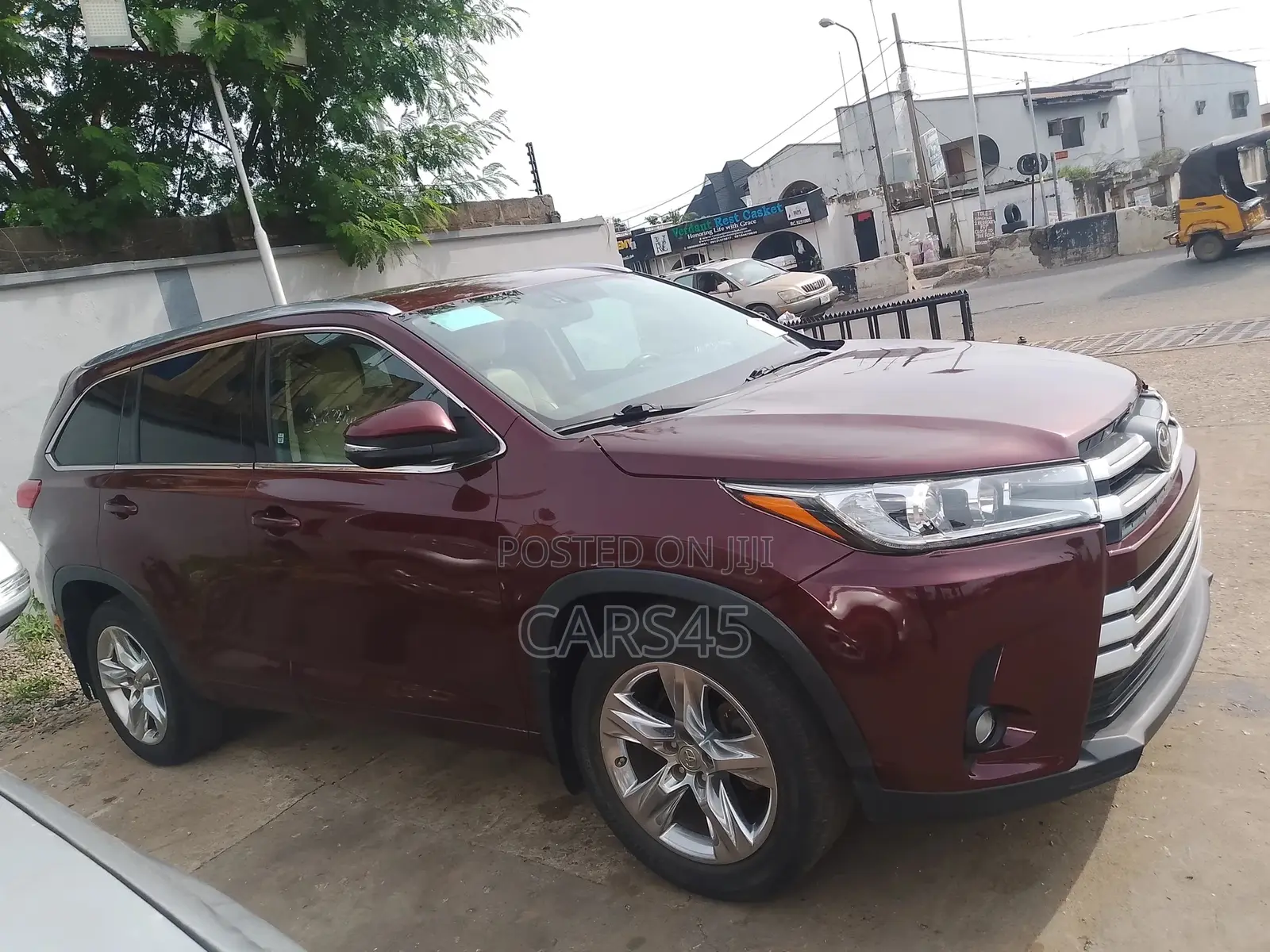Toyota Highlander 2015 Burgandy