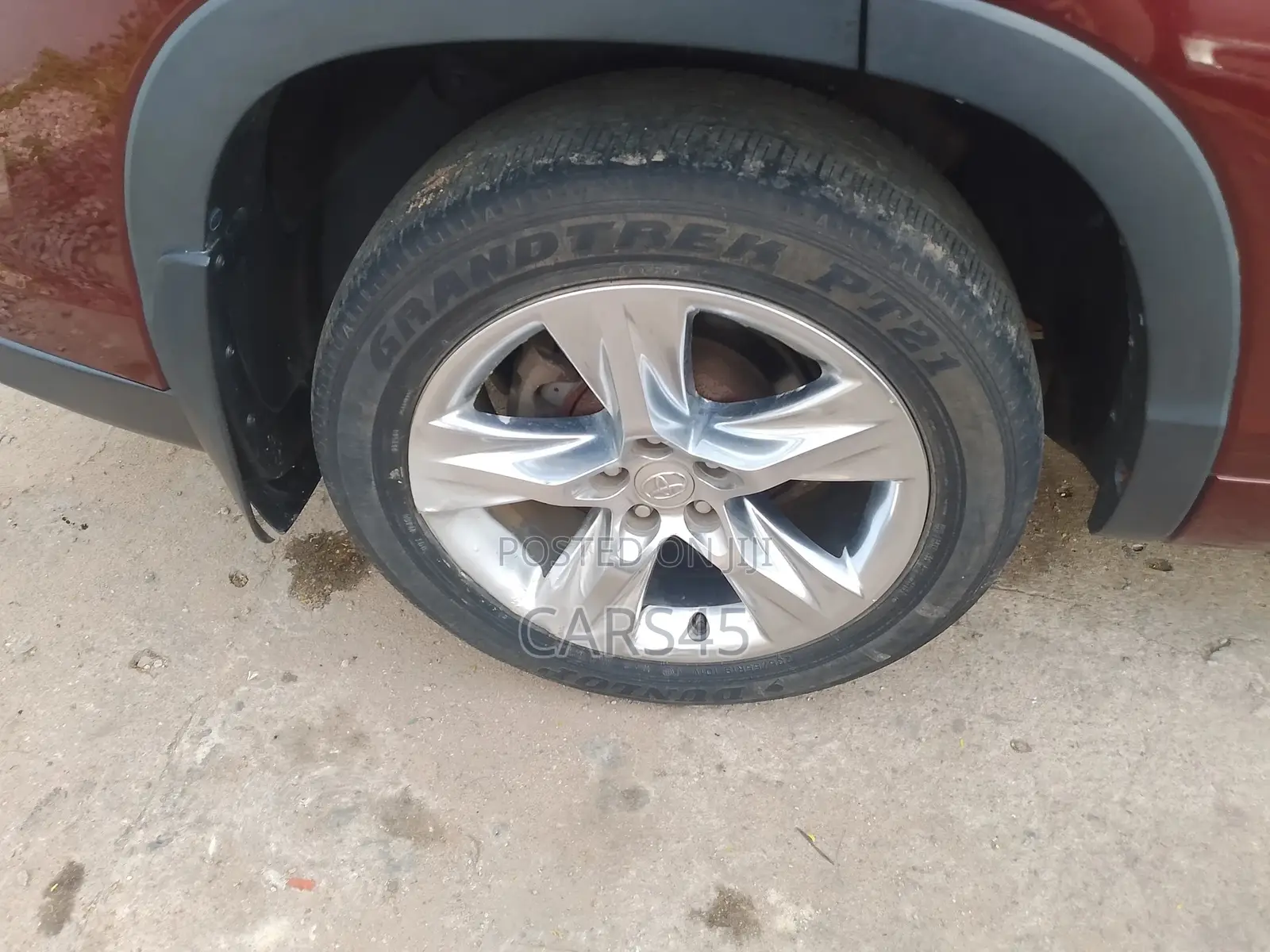 Toyota Highlander 2015 Burgandy