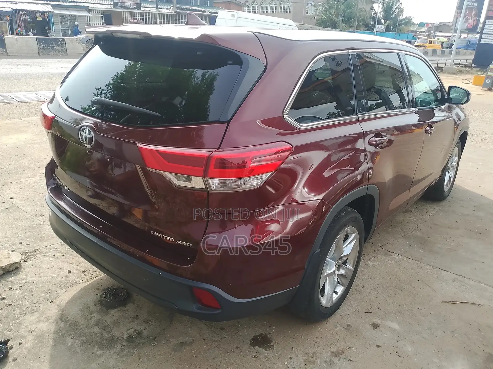 Toyota Highlander 2015 Burgandy