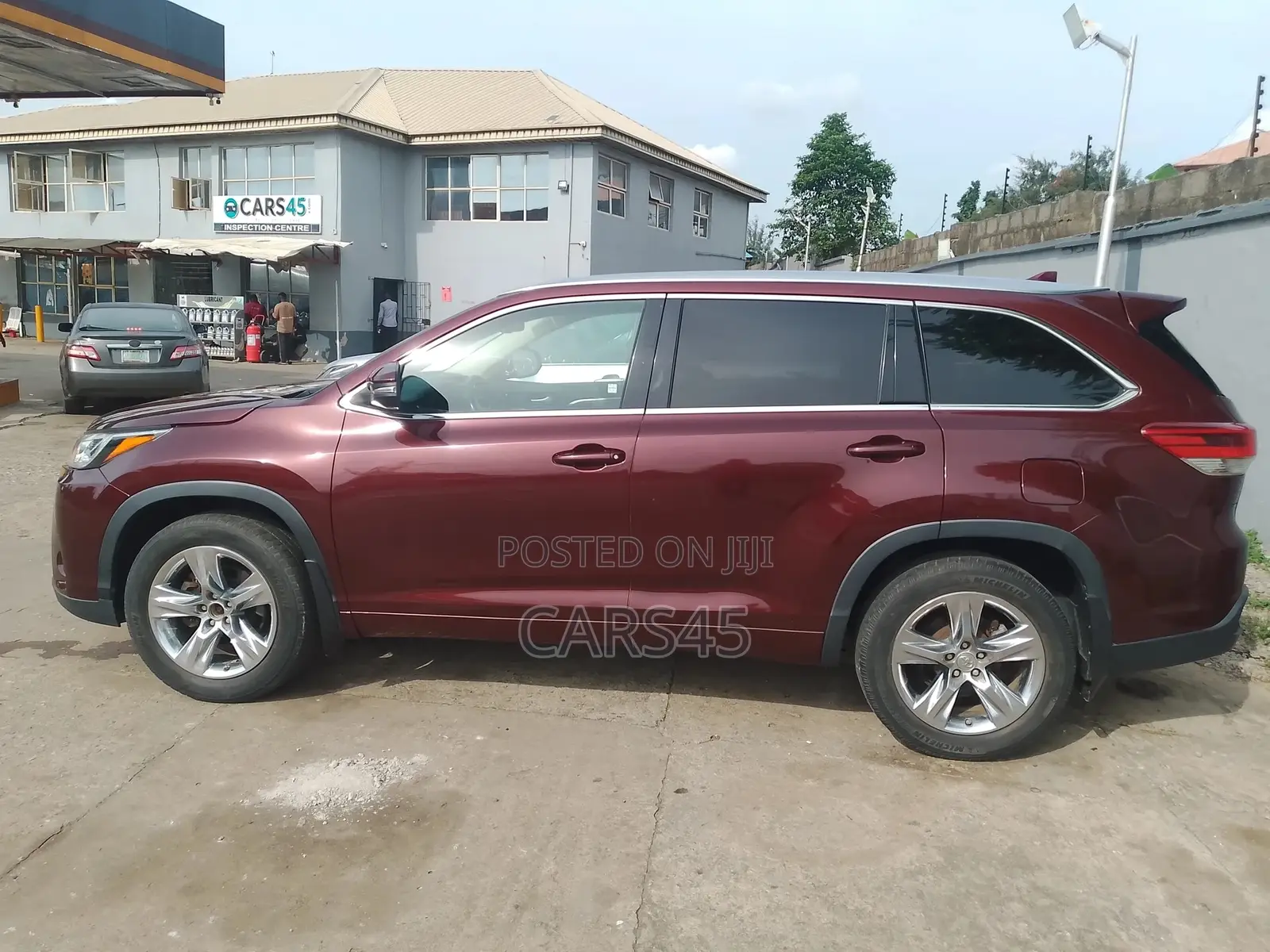 Toyota Highlander 2015 Burgandy