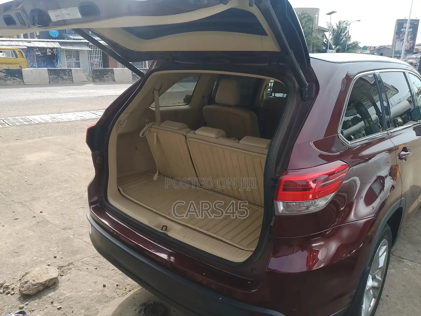 Toyota Highlander 2015 Burgandy