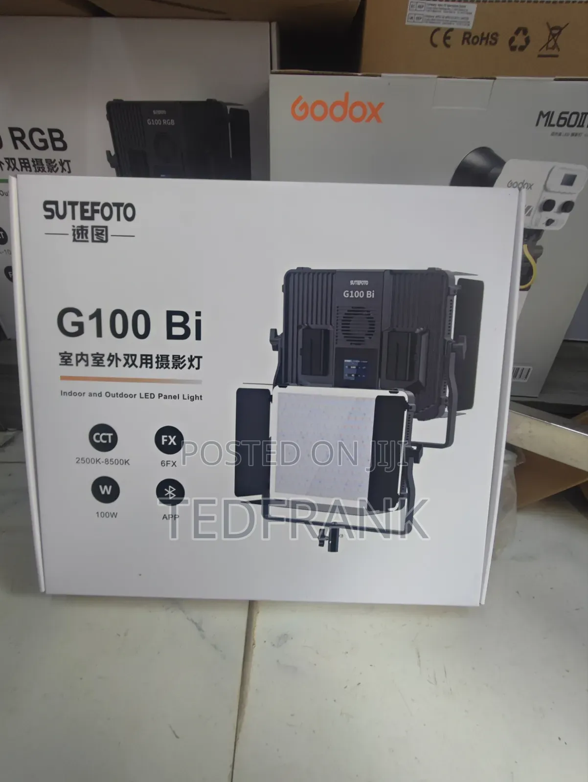 Sutefoto G100 Bi-Color Led Panel Light
