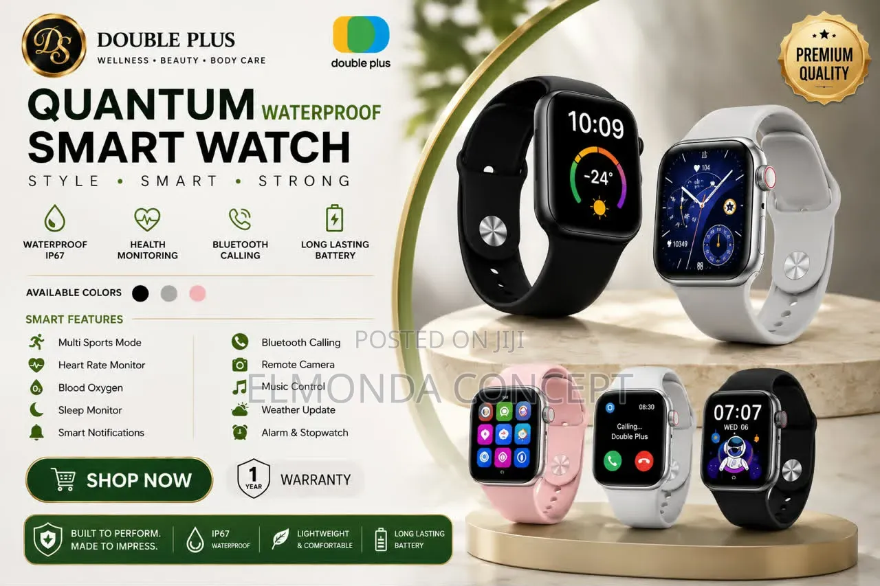 Quantum Waterproof Smart Watch