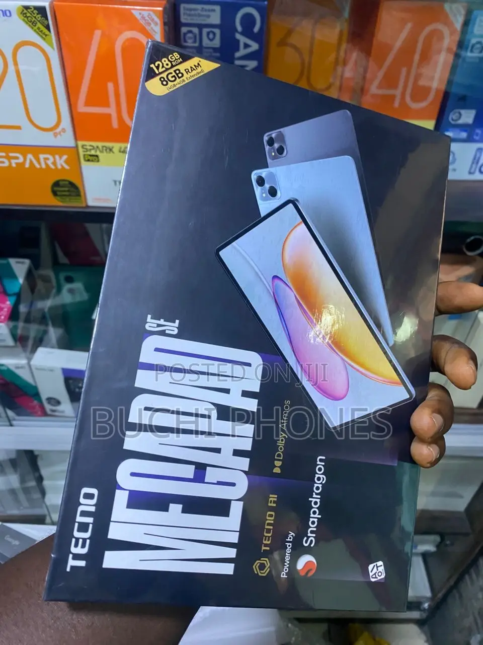 New Tecno Megapad SE 128 GB Black