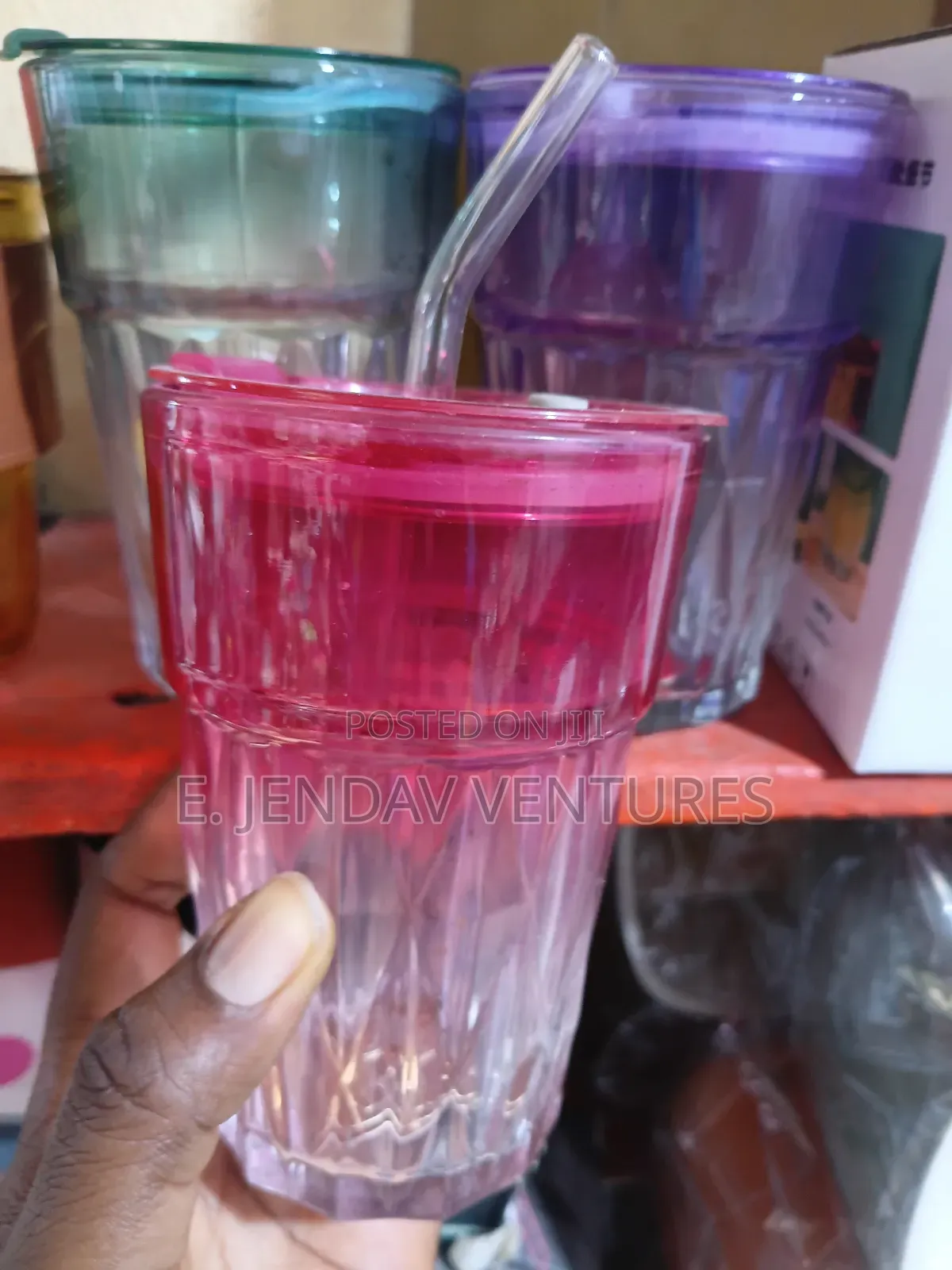 Straw Bottle